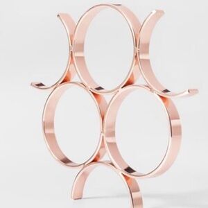 DWELL X TARGET NEW copper linked circles trivet